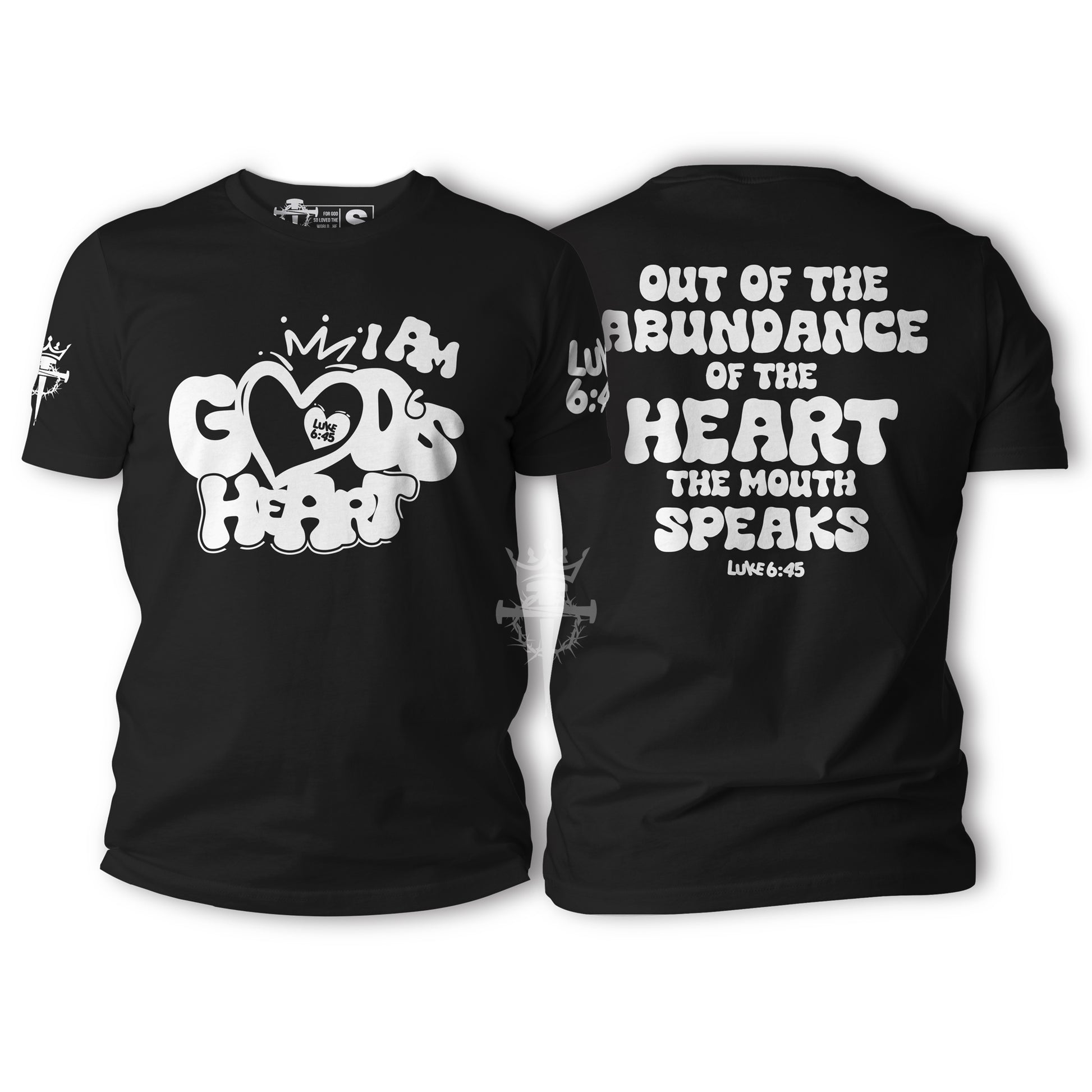 Black God's Heart Tee